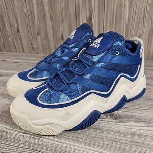 Adidas Kobe Top Ten 2010 Velour Track Suit Blue/White - IE7232 - Men's Size 10